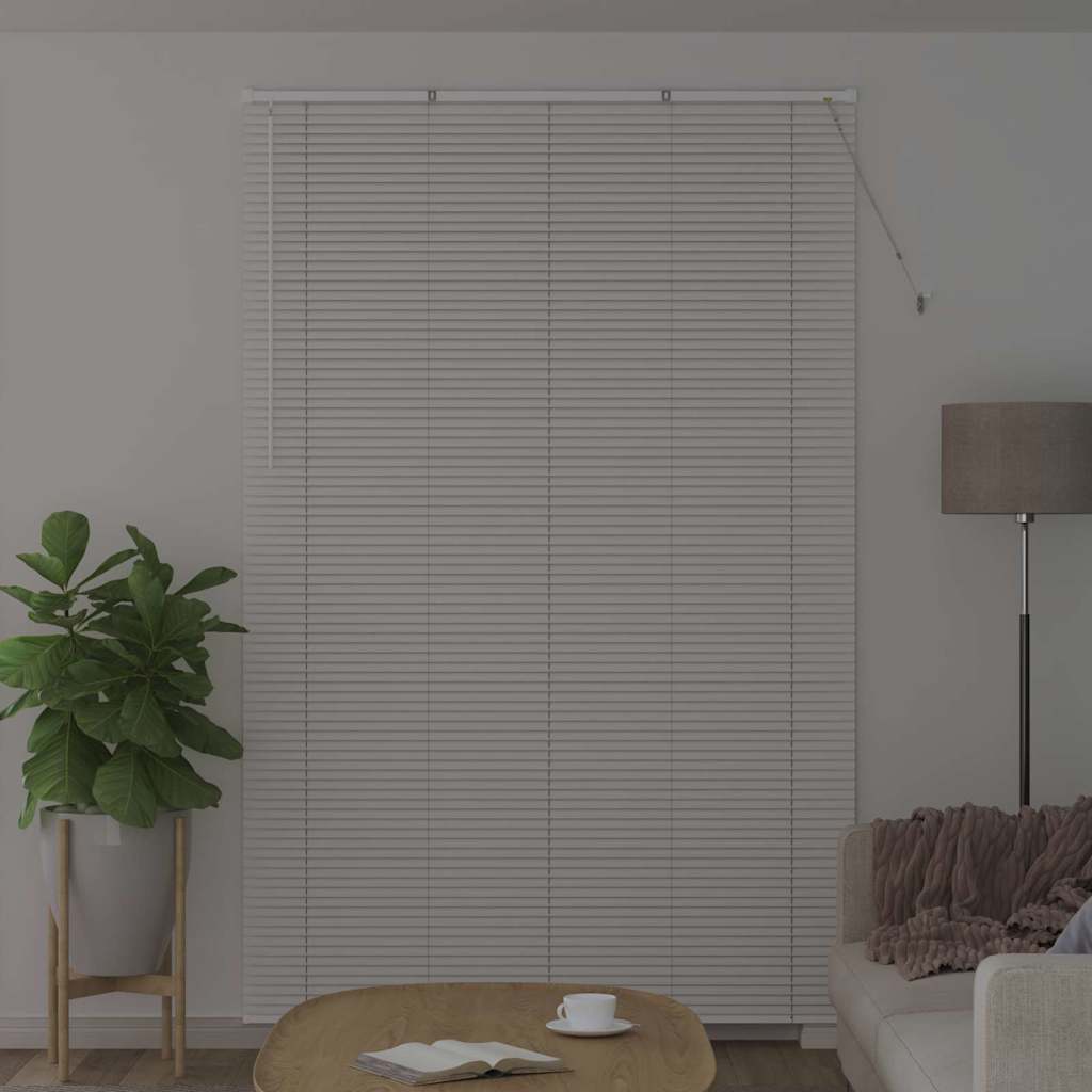 Veneetsia rulo Valge 220x150cm 25 mm Alumiinium