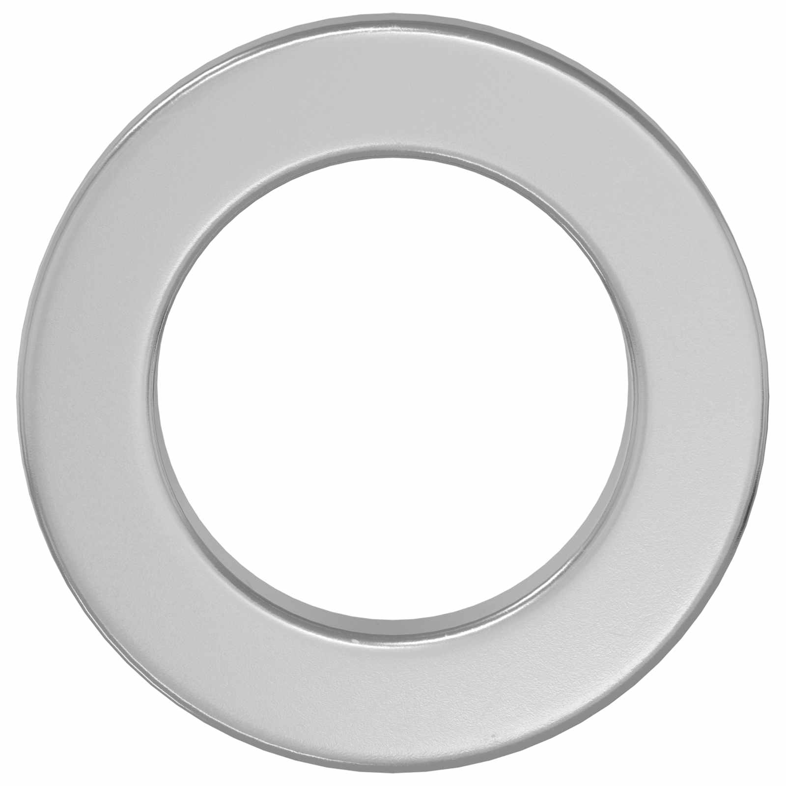 Mutrid 2 tk Hõbedane 10 x 10 x 1,2 mm Teras