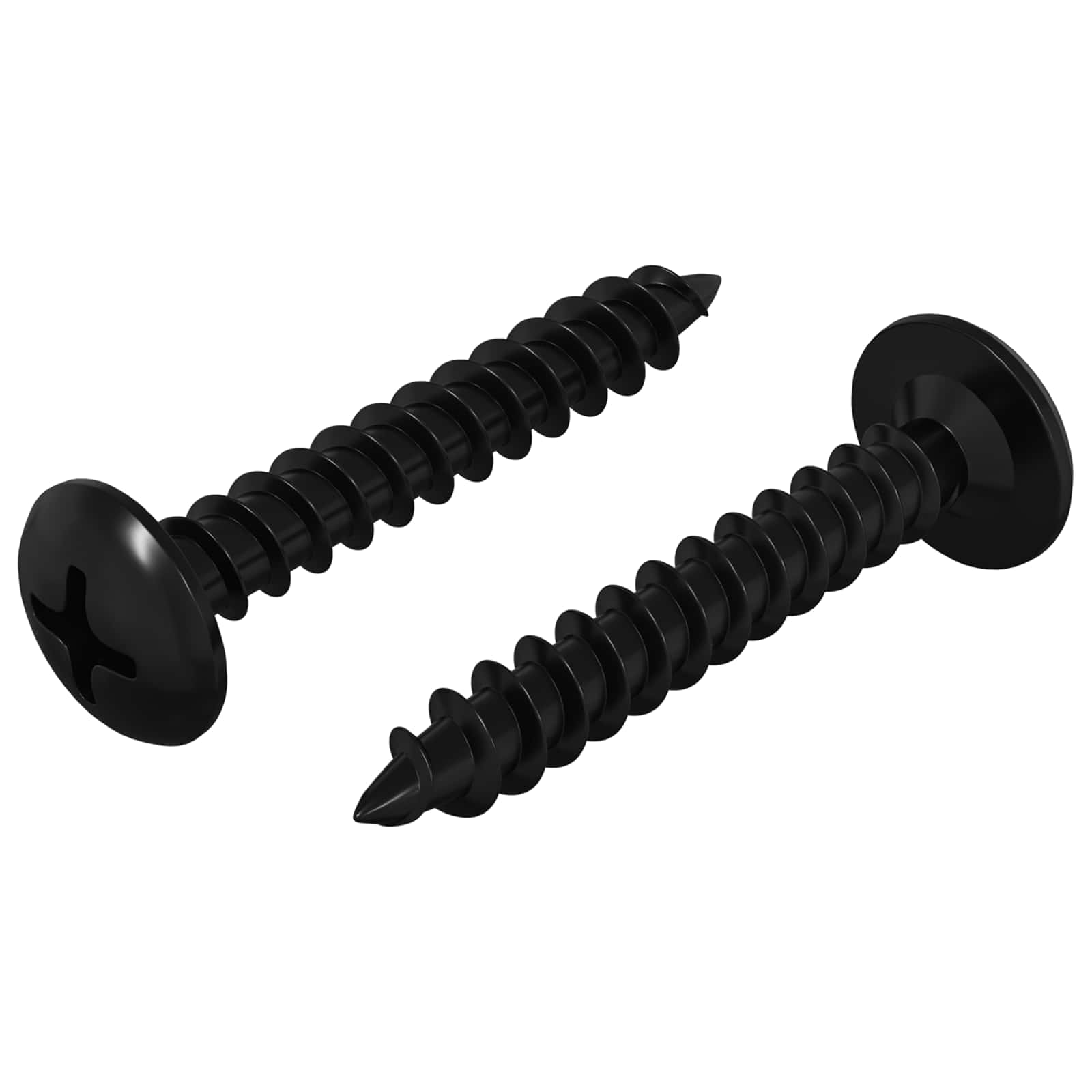 Isesõitev nael 2 tk Must 4 x 25 mm Teras