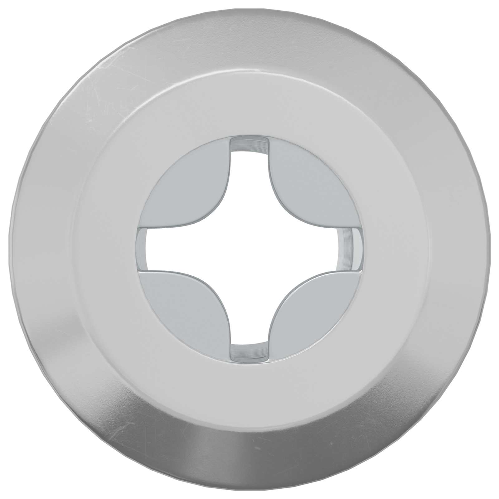 Lukustusmutter 12 tk Nikkel M6 x 25 mm Teras