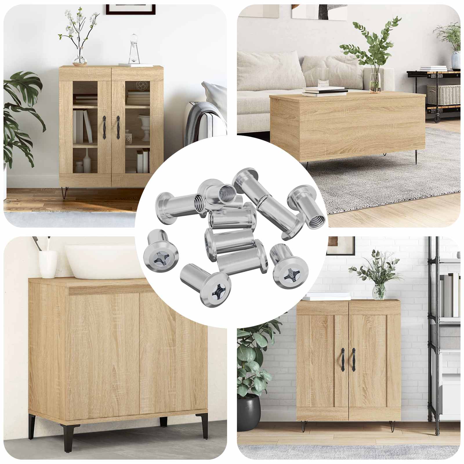 Lukustusmutter 2857 tk Nikkel Teras