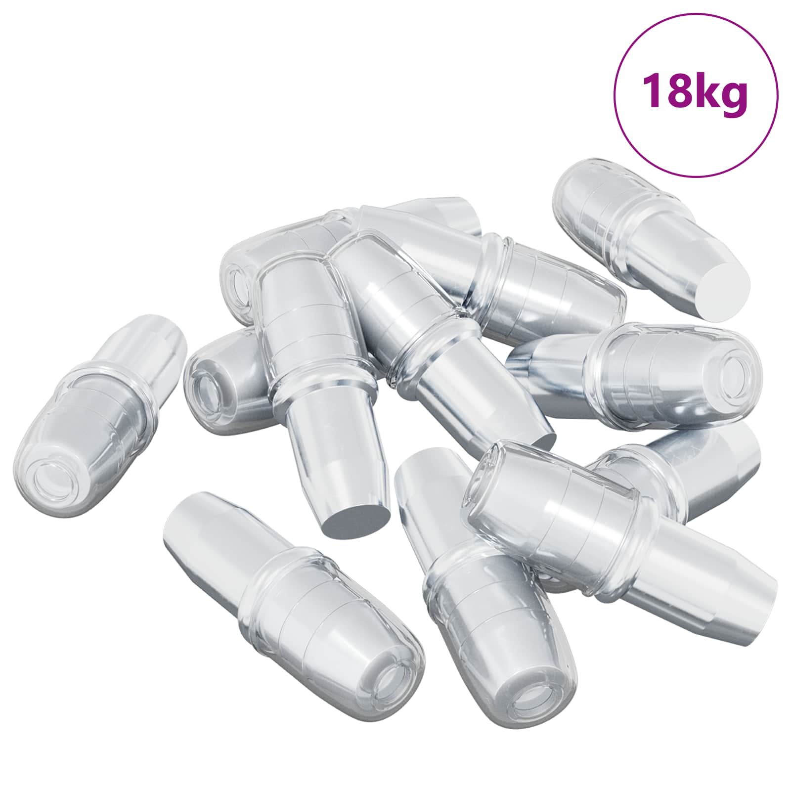 Riiuli nael 7200 Hõbedane 7 x 16 mm Raud