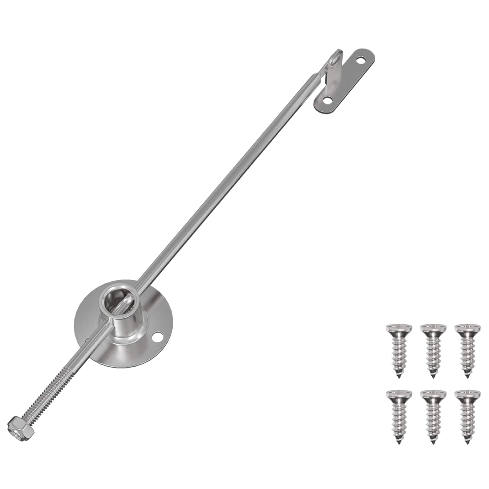 Tõmbepulk hinged 439 tk Hõbedane Metall