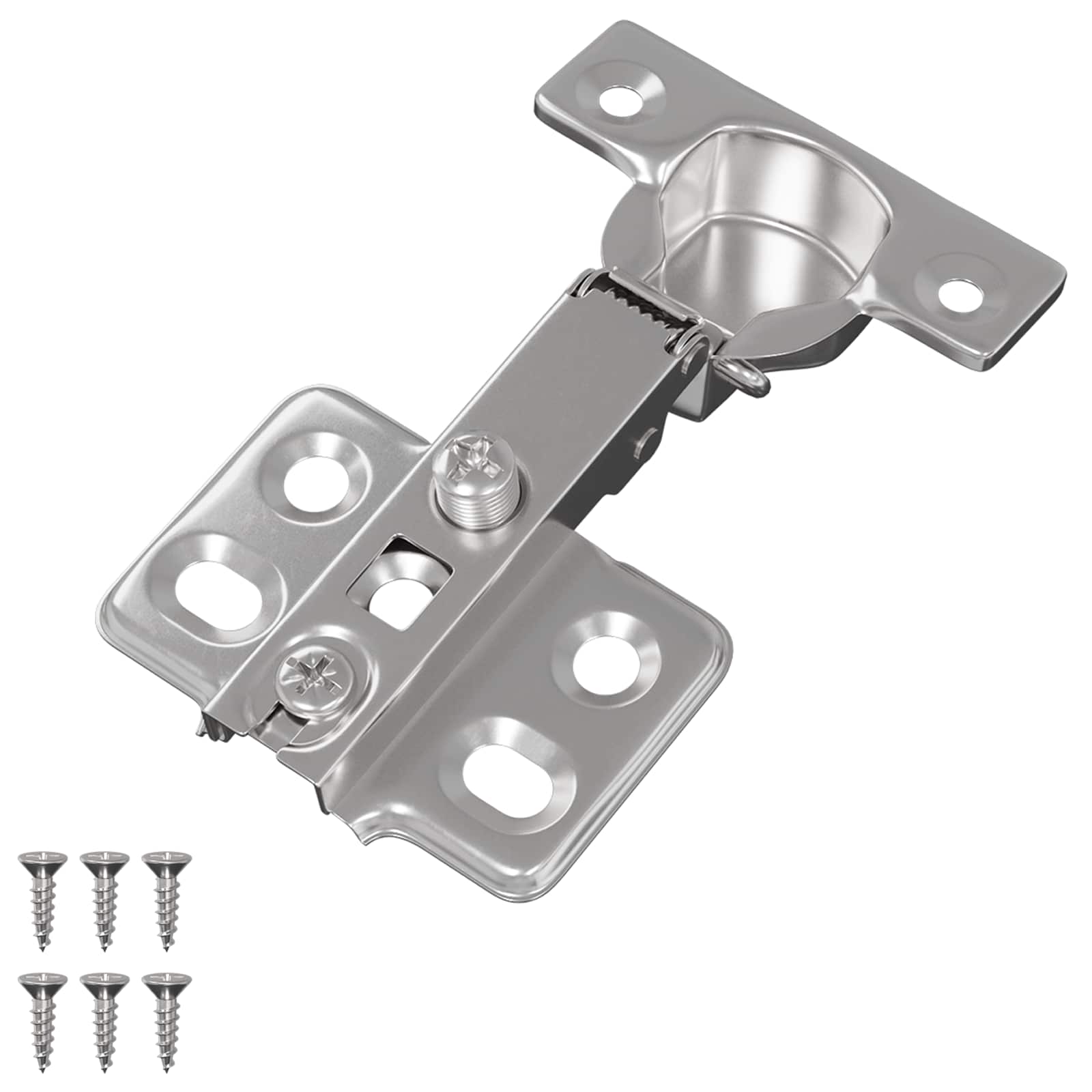 Hing 12 tk Nikkel 85 x 52,5 x 9,5 mm Raud
