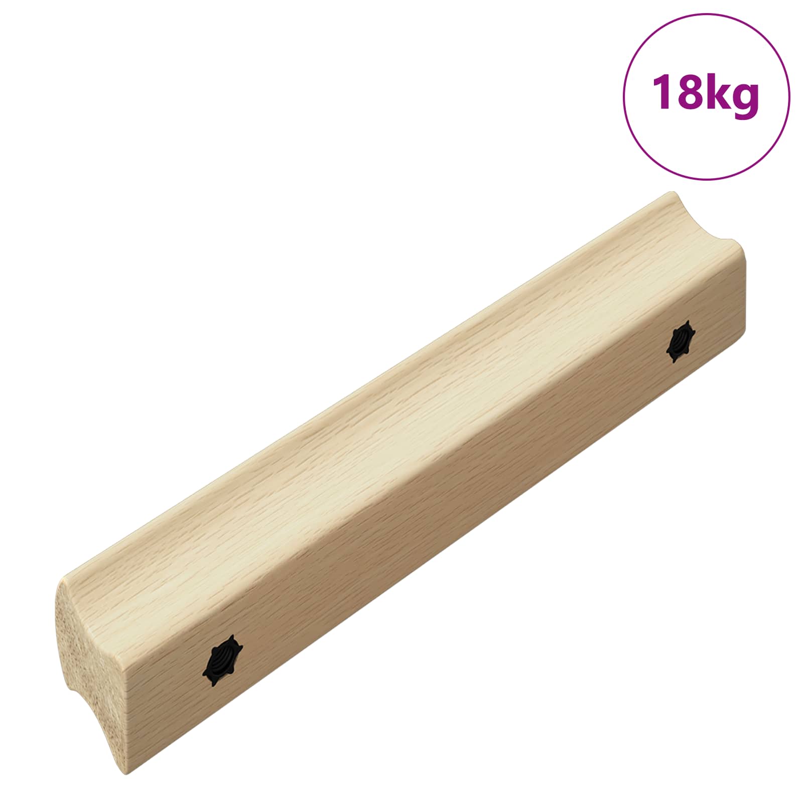 Sirge käepide 587 tk Looduslik puiduvärv 130 x 25 x 30 mm