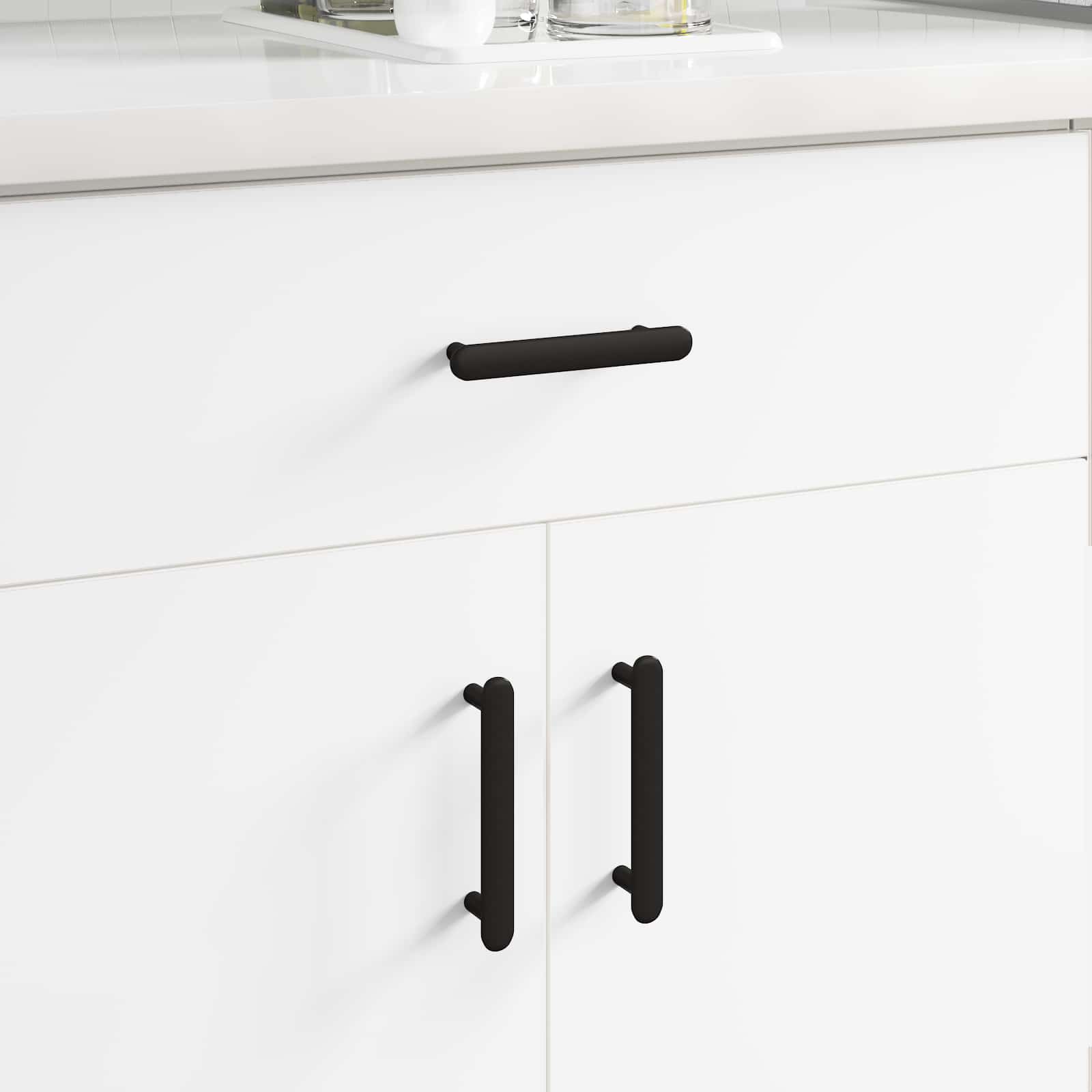 Kappi Käepide 474 tk Must 121 x 16.6 x 28.3 mm Raud