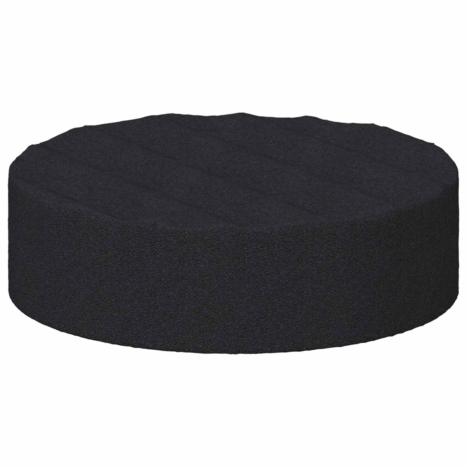 Mööblijalgade padjad 2 tk Must Ø 14 x 4 mm EVA