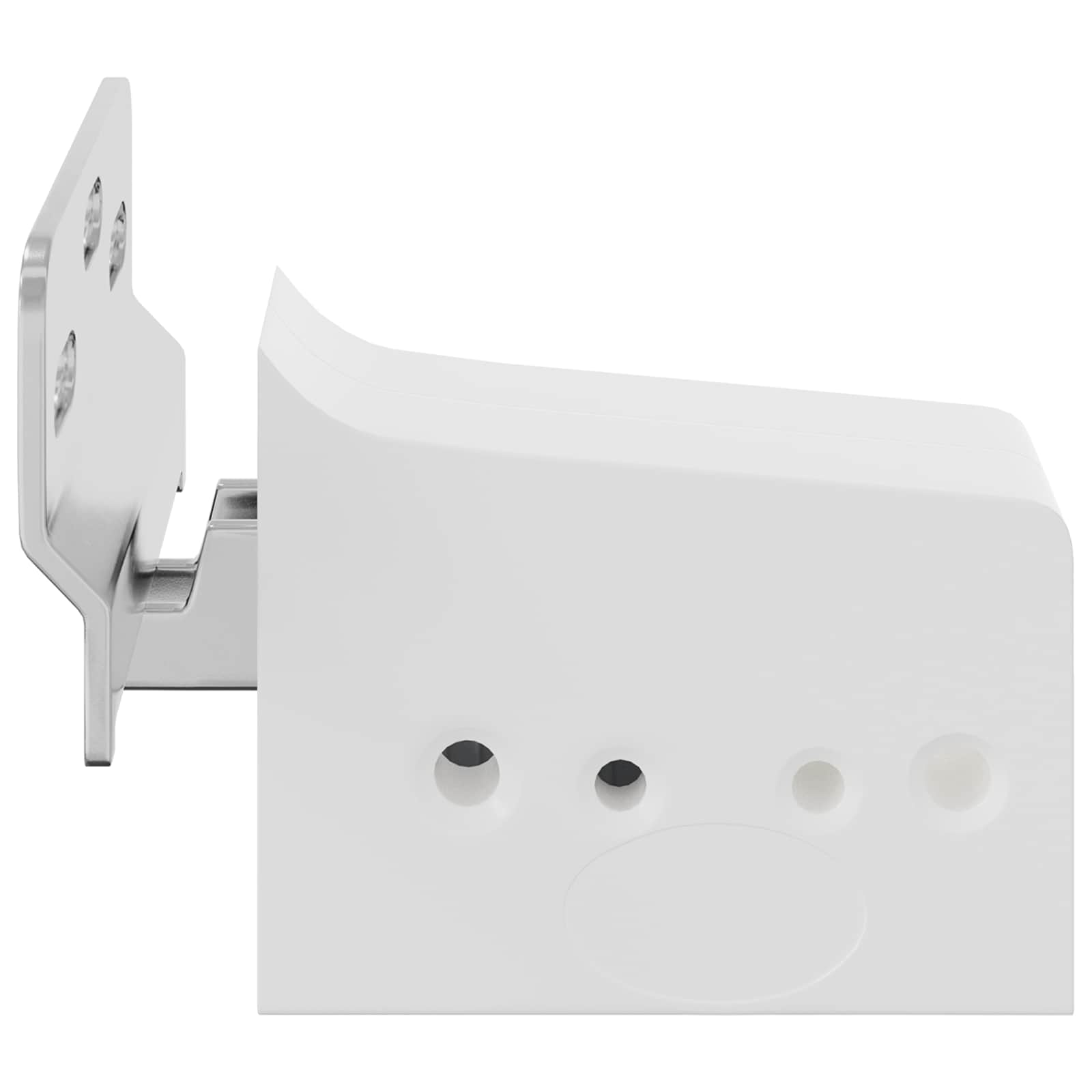 Kapikinnitust 12 tk Valge 70 x 48 x 19 mm Raud ja Plastik