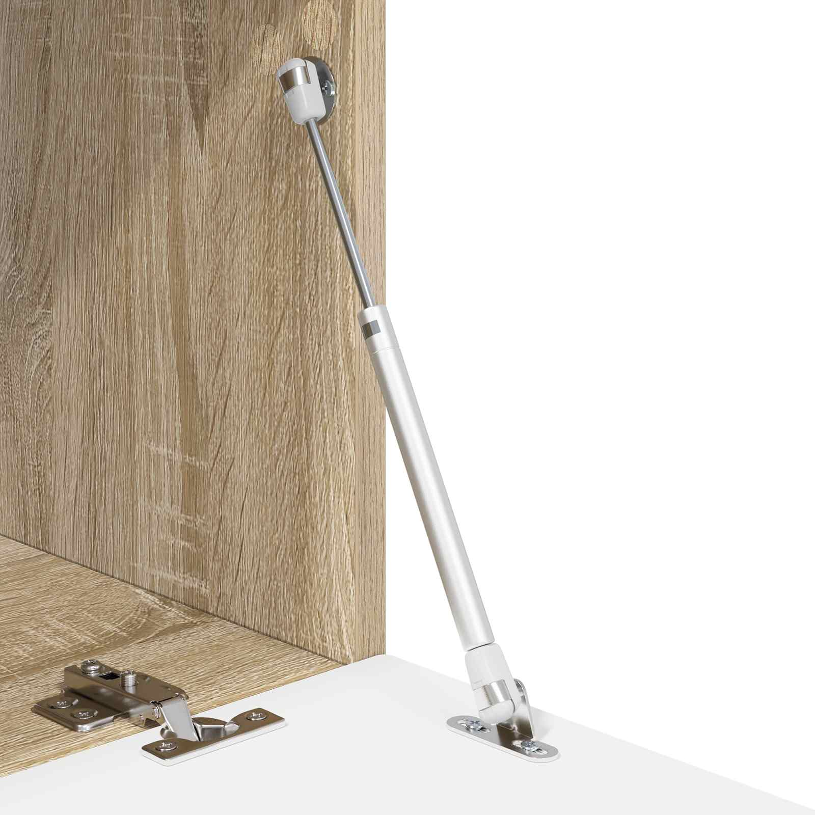 Hüdrauliline gaasi vedru 12 tk Hõbedane 280 x 17 x 16 mm