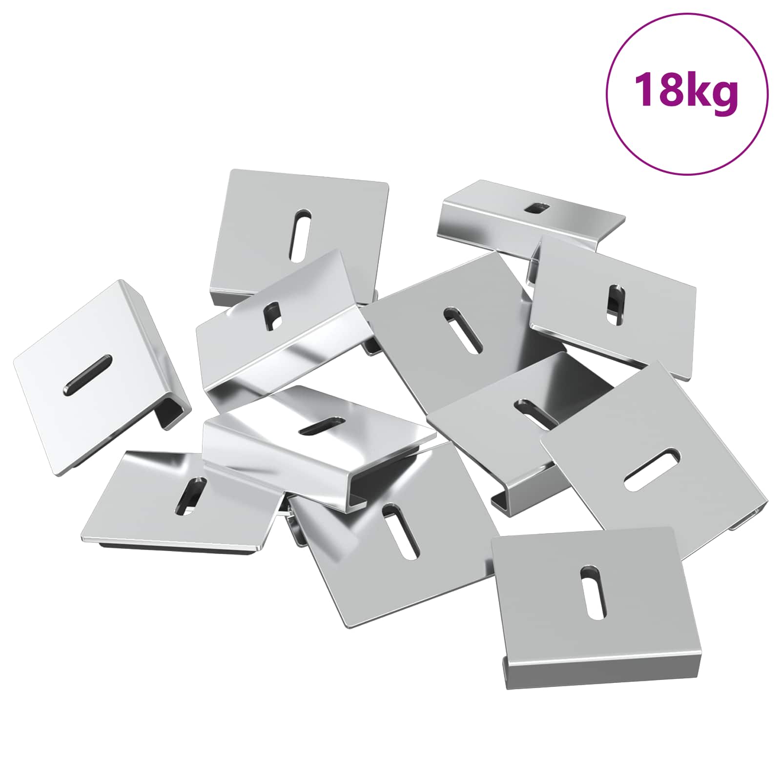 Peegli hoidik 340 Nikkel 35 x 30 x 8,3 mm Teras