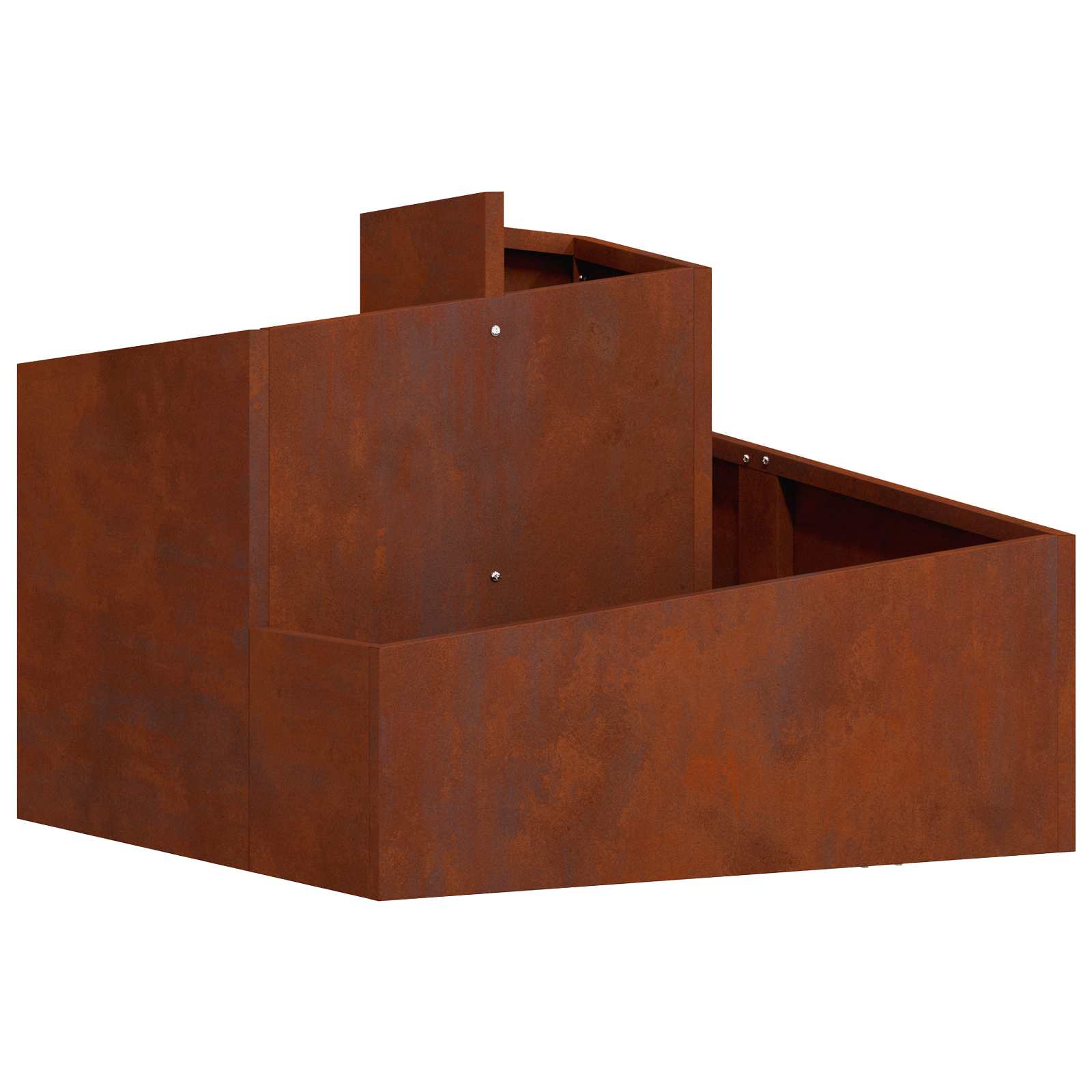 Aia istutuspot Rooste 60 x 60 x 50 cm Ilmastikukindel teras