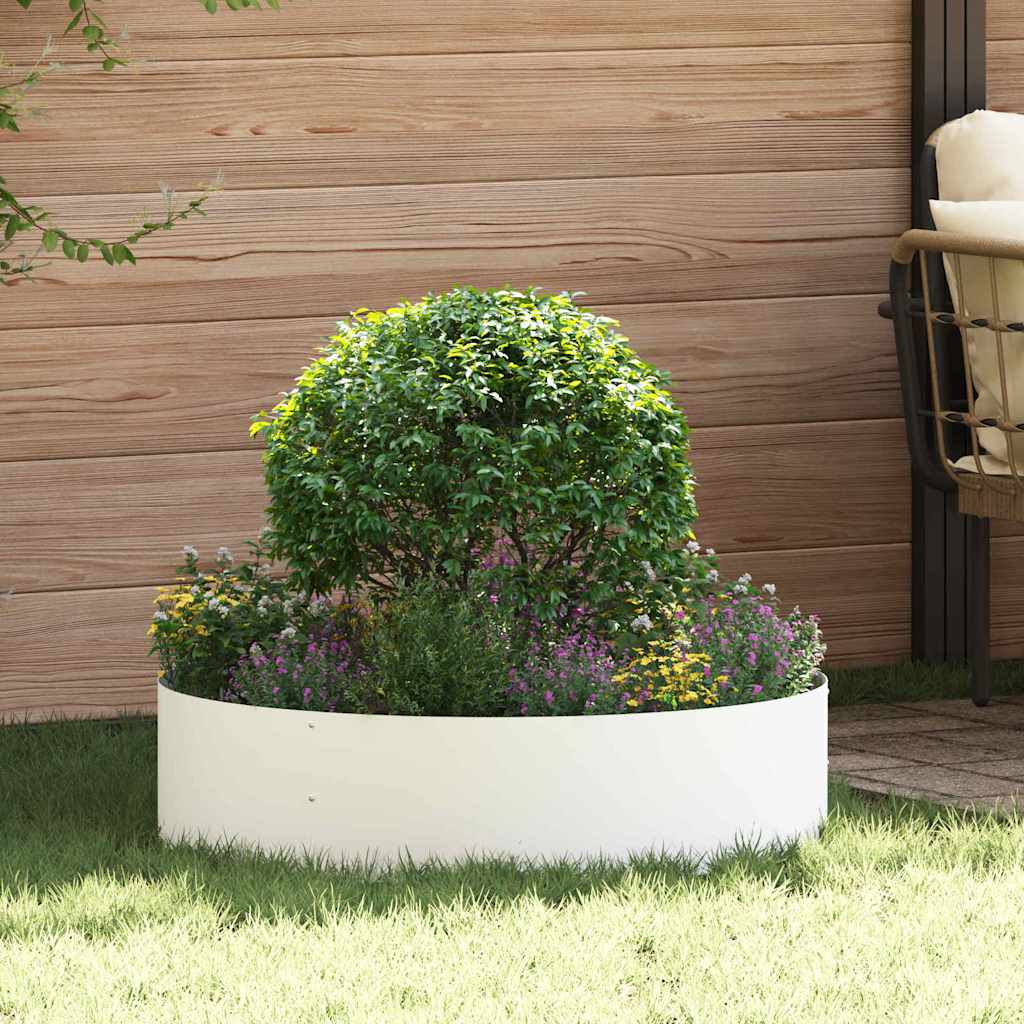Istiku rõngas 5 tk Valge 80 x 80 x 20 cm Külmvalmistatud teras