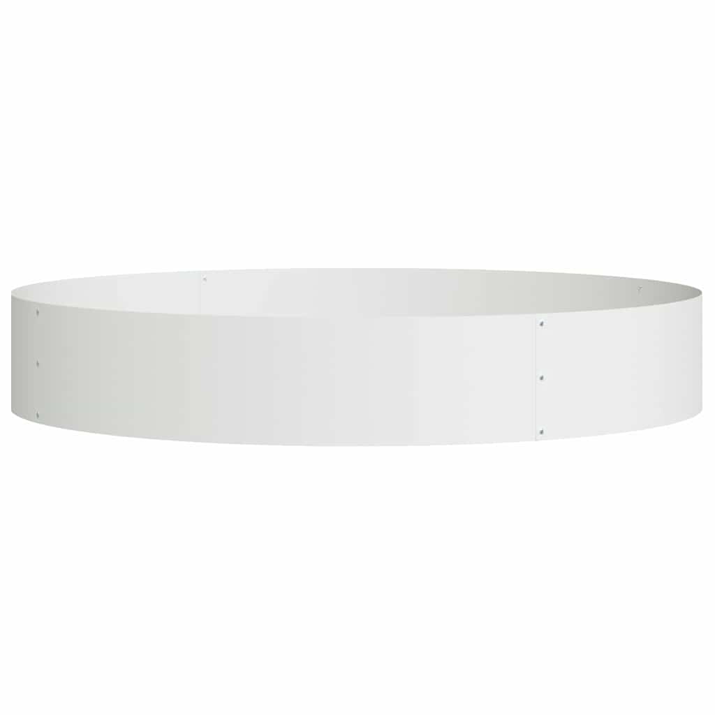 Istiku rõngas Valge 120 x 120 x 20 cm Külmvalmistatud teras