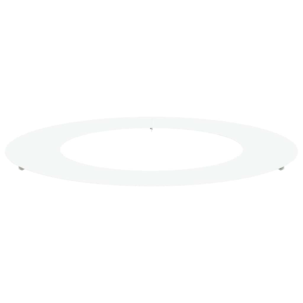 Sobiv lame puu rõngale Valge Ø50/80 cm Teras