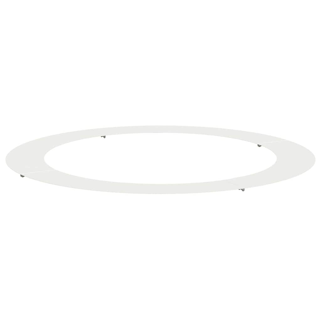 Sobiv lame puu rõngale Valge Ø90/120 cm Teras