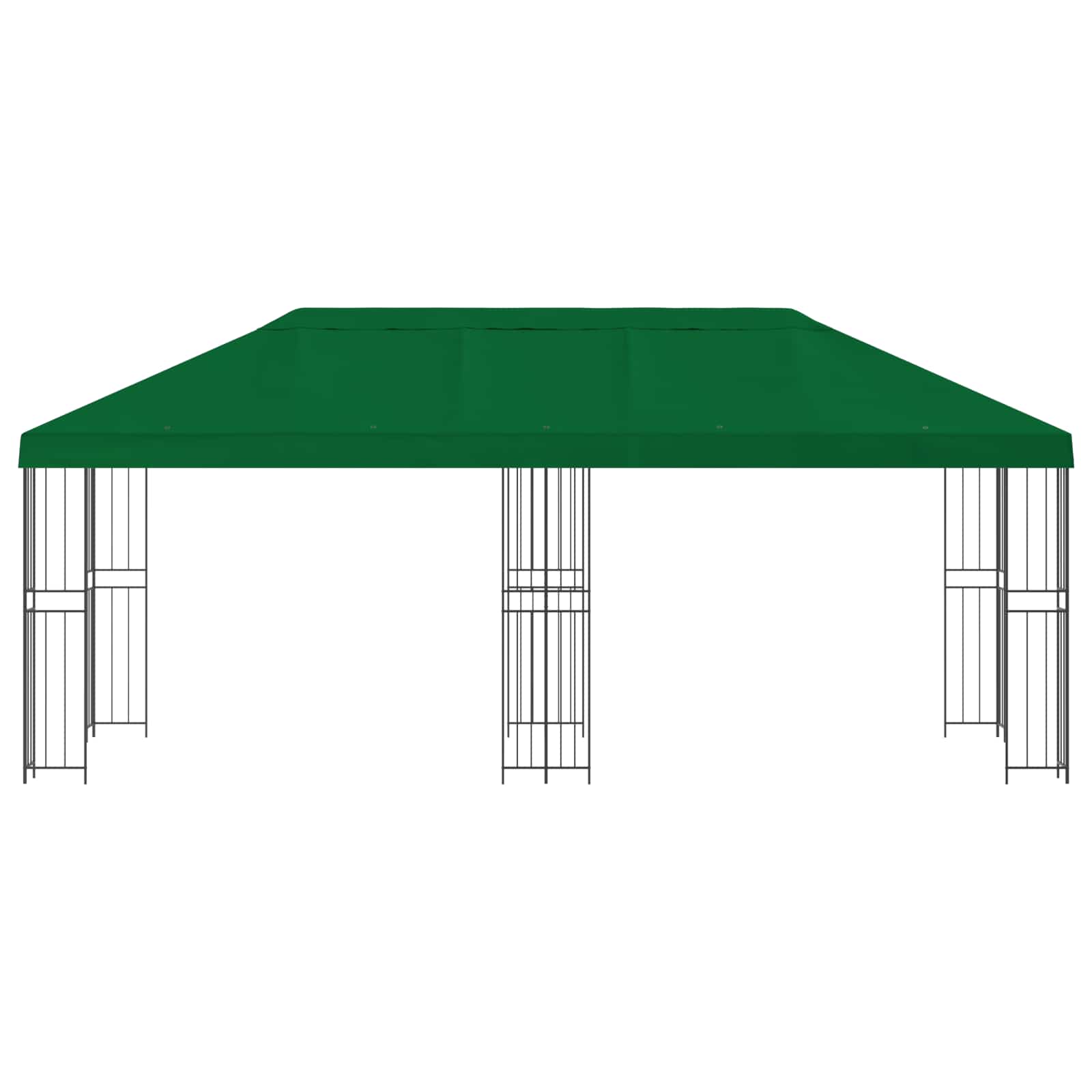 Aia gazebos 6 x 3 m Roheline Polüester ja teras 190 gsm