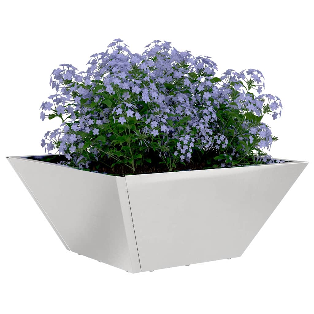 Aia istutuspot 5 tk Hõbedane 35 x 35 x 15 cm Roostevaba teras
