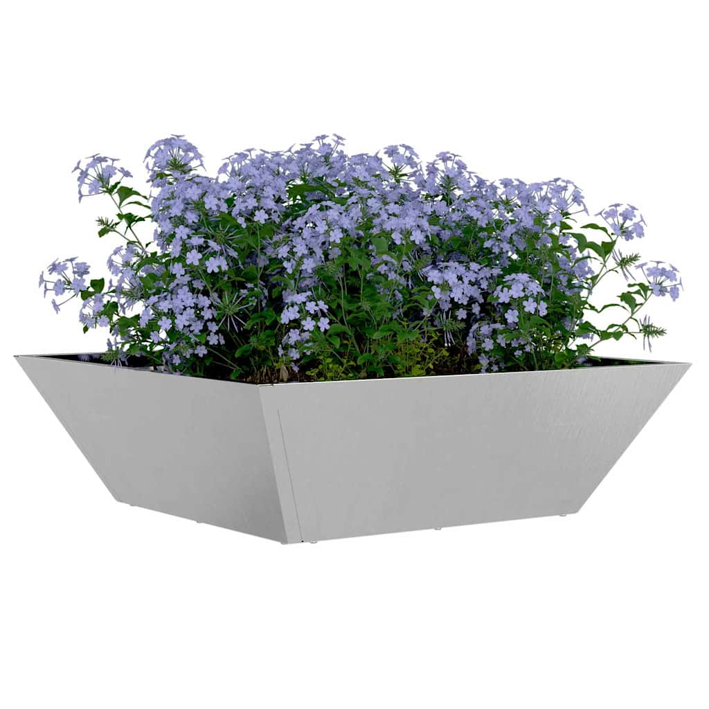 Aia istutuspot 5 tk Hõbedane 50 x 50 x 15 cm Roostevaba teras