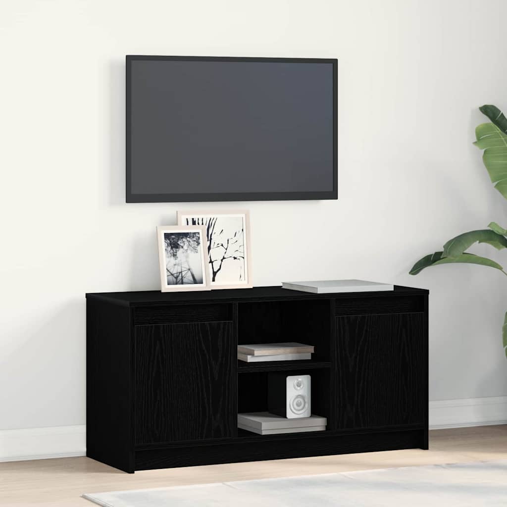 TV Üksused 100 x 34 x 50 cm Must Tehispuit
