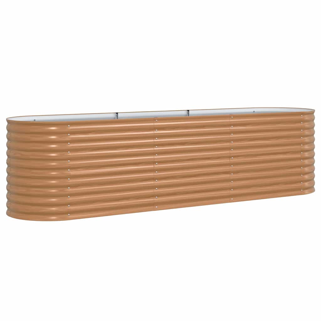 Kõrge peenar Pruun 320 x 80 x 81 cm Teras