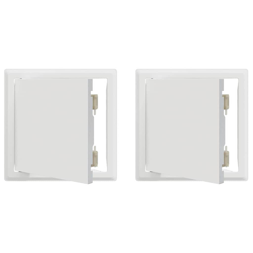 Juurdepääs paneel 2 tk Valge 23 x 23 x 3 cm Teras