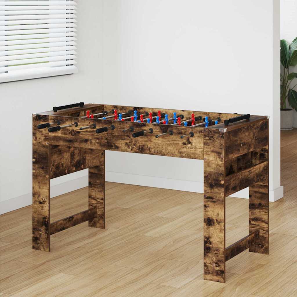 Foosball laud Suitsetatud Tamm 125 x 60,5 x 80 cm Tehispuit