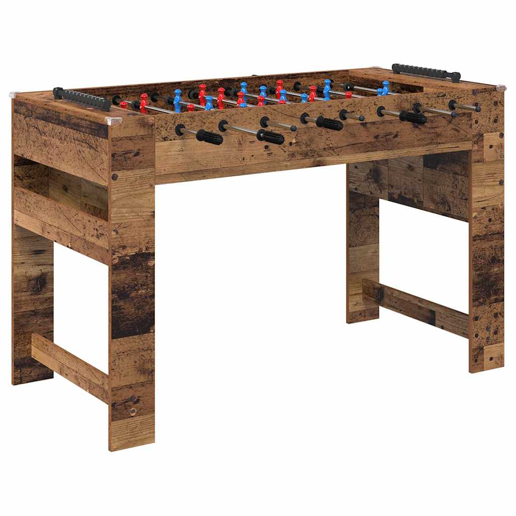 Foosball laud Vana puit 125 x 60,5 x 80 cm Tehispuit