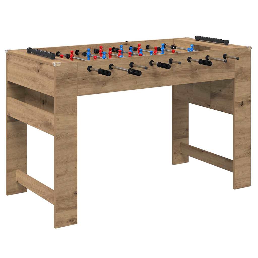 Foosball laud Käsitöö Tamm 125 x 60,5 x 80 cm Tehispuit