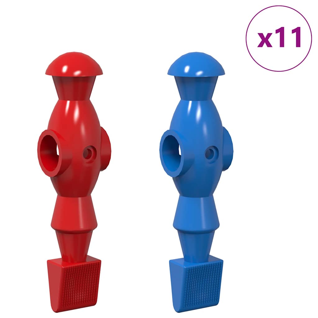 Foosball laua mängijad 22 tk Sinine ja punane PP