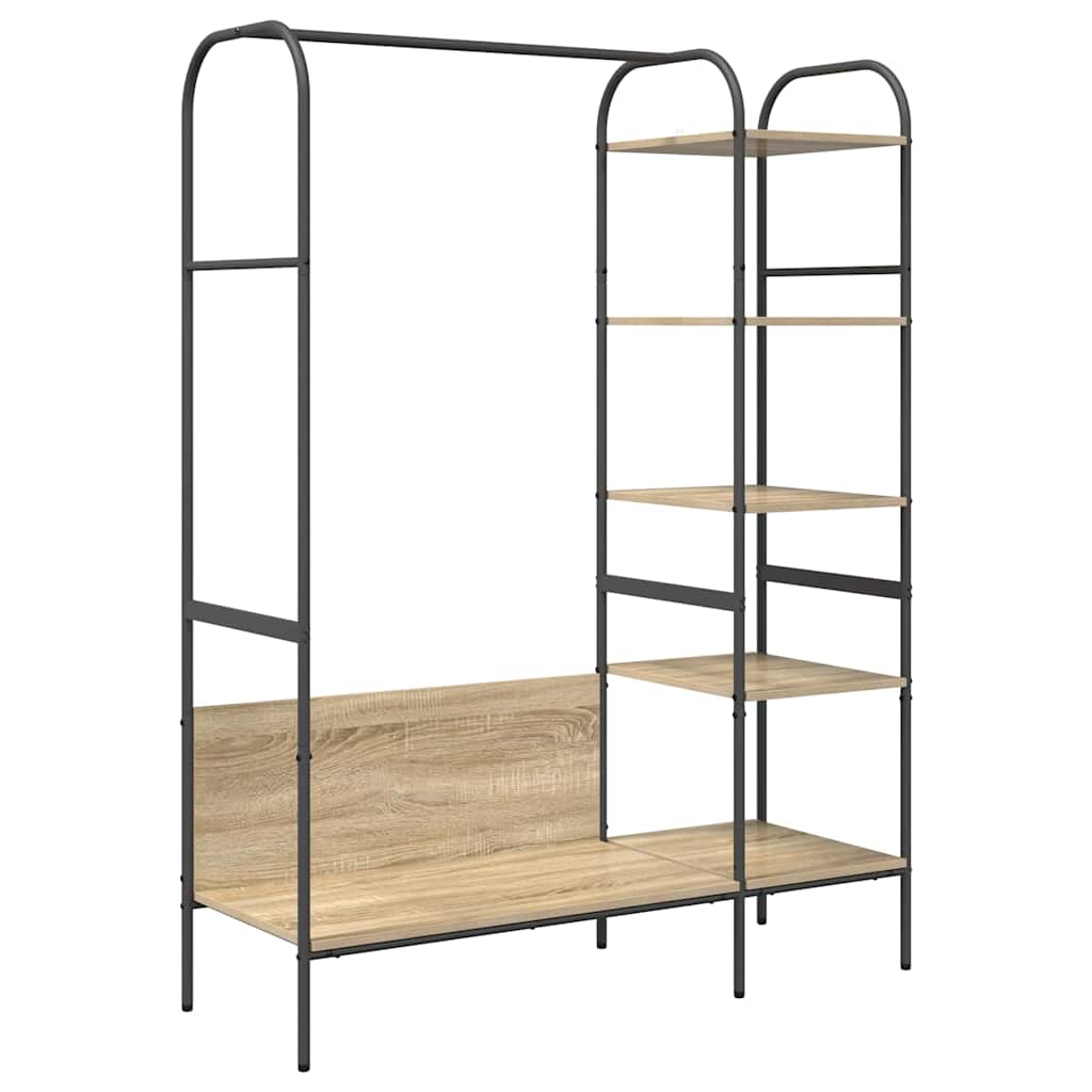 Riidepuu Pruun tamm 120 x 44 x 160 cm Tehispuit
