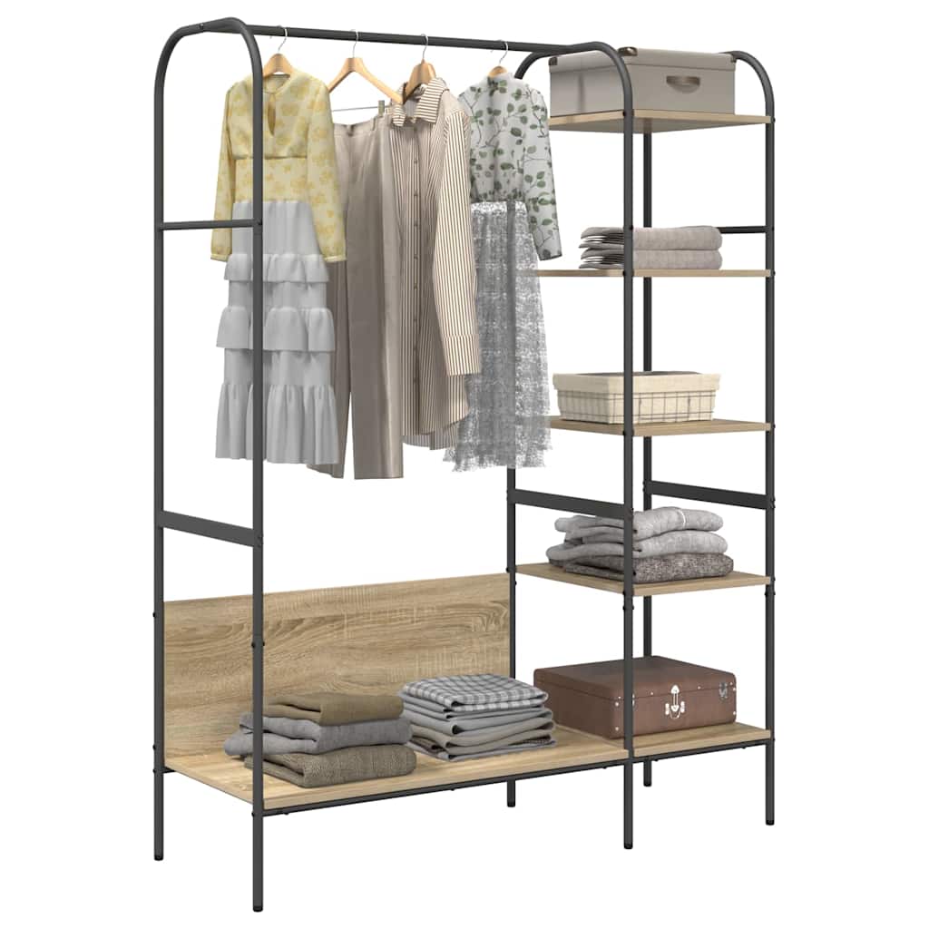 Riidepuu Pruun tamm 120 x 44 x 160 cm Tehispuit