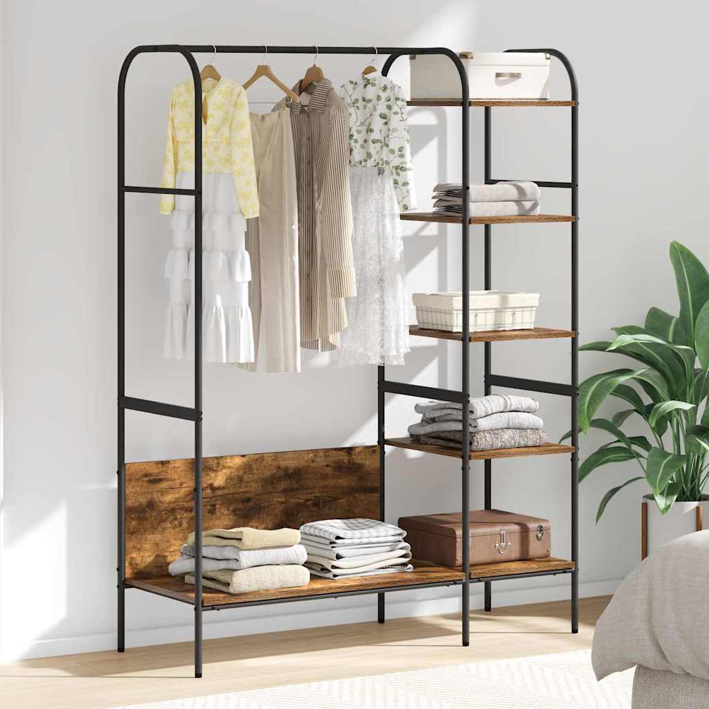 Riidepuu Pruun tamm 120 x 44 x 160 cm Tehispuit