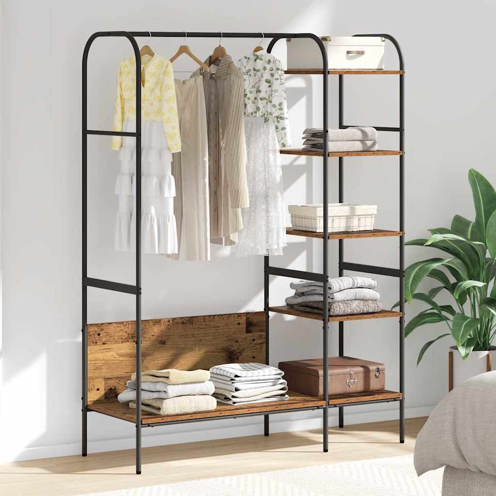 Riidepuu Pruun tamm 120 x 44 x 160 cm Tehispuit
