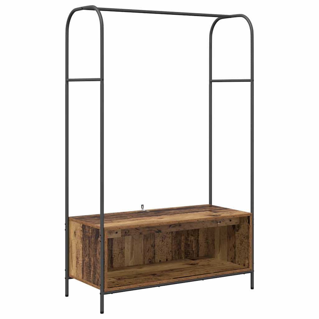 Riidepuu Pruun tamme 100 x 44 x 160 cm Tehispuit