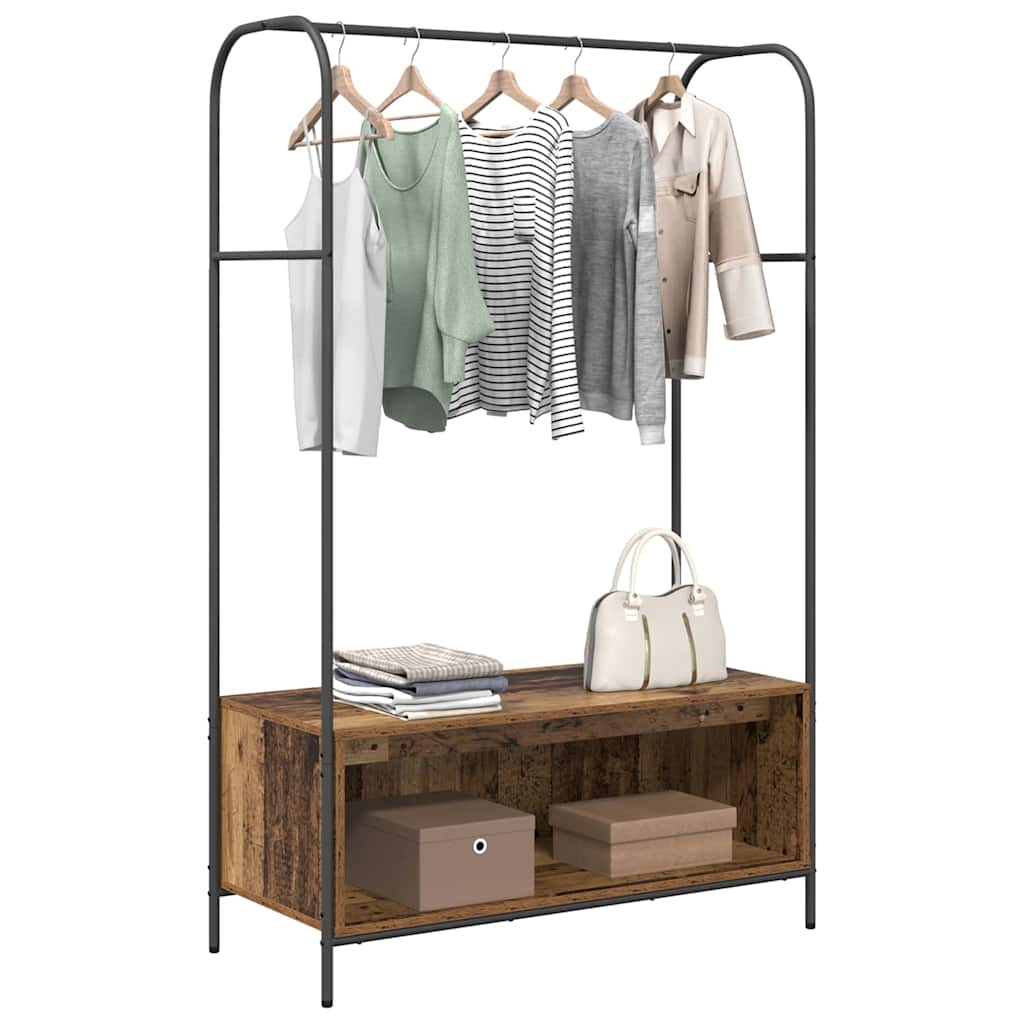 Riidepuu Pruun tamme 100 x 44 x 160 cm Tehispuit