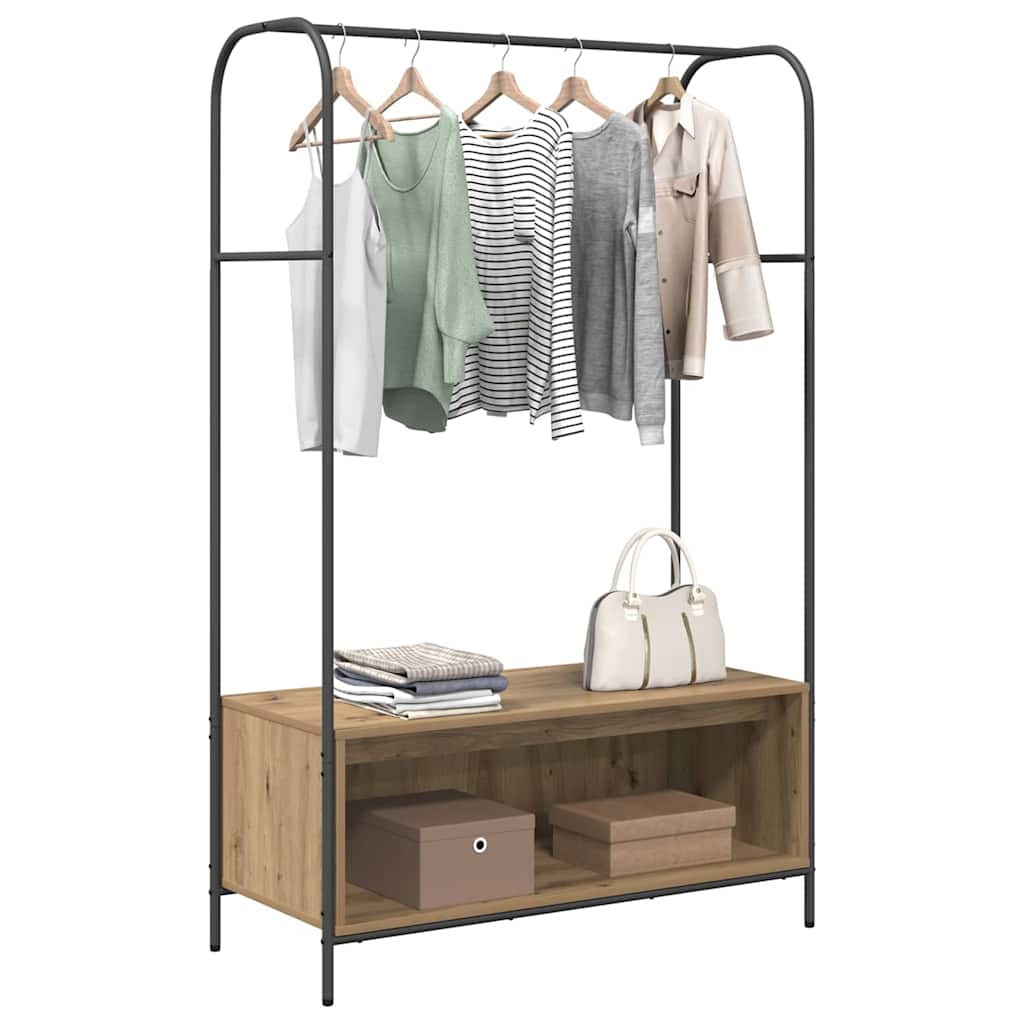 Riidepuu Pruun tamme 100 x 44 x 160 cm Tehispuit