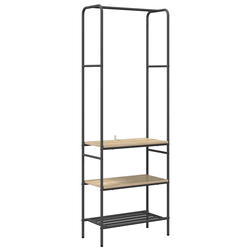 Riidepuu Sonoma tamm 60 x 30 x 171 cm Tehispuit