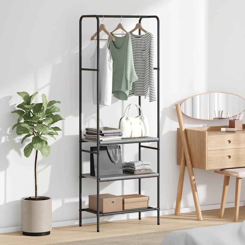 Riidepuu Hall Sonoma 60 x 30 x 171 cm Tehispuit
