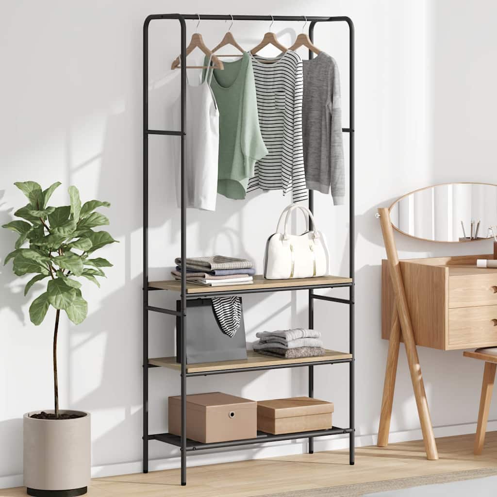 Riidepuu Sonoma tamm 77 x 30 x 171 cm Tehispuit