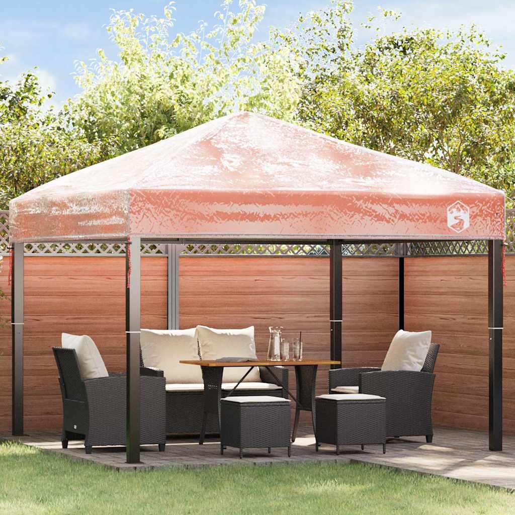 Gazebo katte vahetus 300 x 300 x 26 cm Läbipaistev PVC