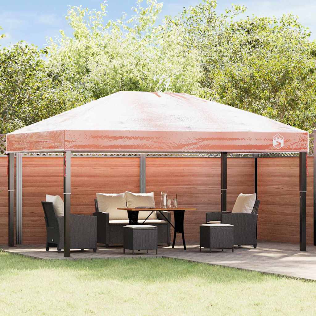Gazebo katte vahetus 400 x 300 x 32 cm Läbipaistev PVC