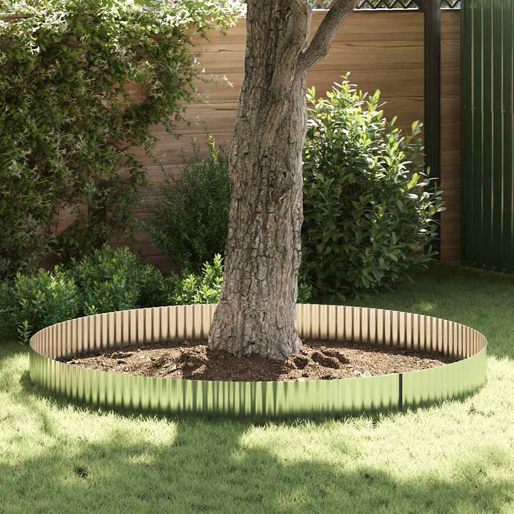 Murupiir 1000 x 25 x 0,03 cm Tsingitud teras Hõbedane
