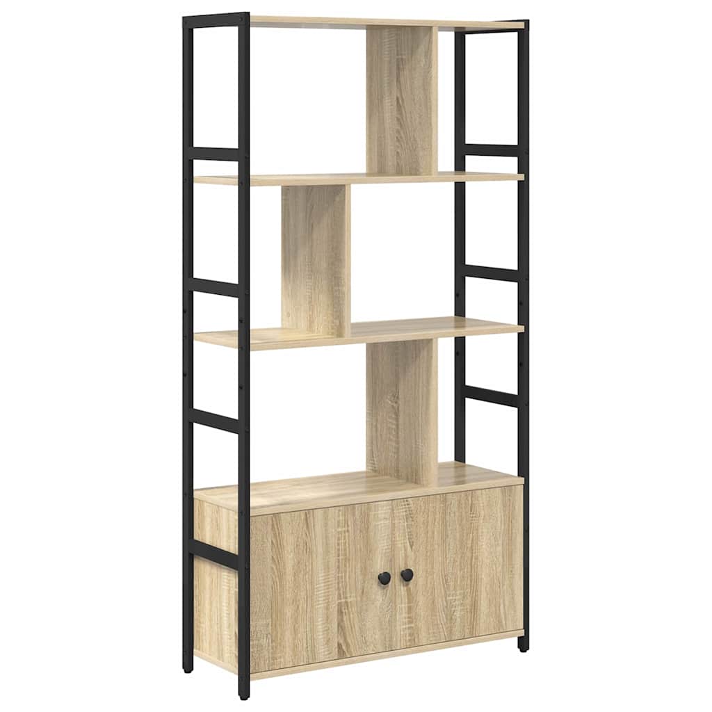 Raamatukapp 80 x 30 x 155,5 cm Tehispuit Sonoma tamm