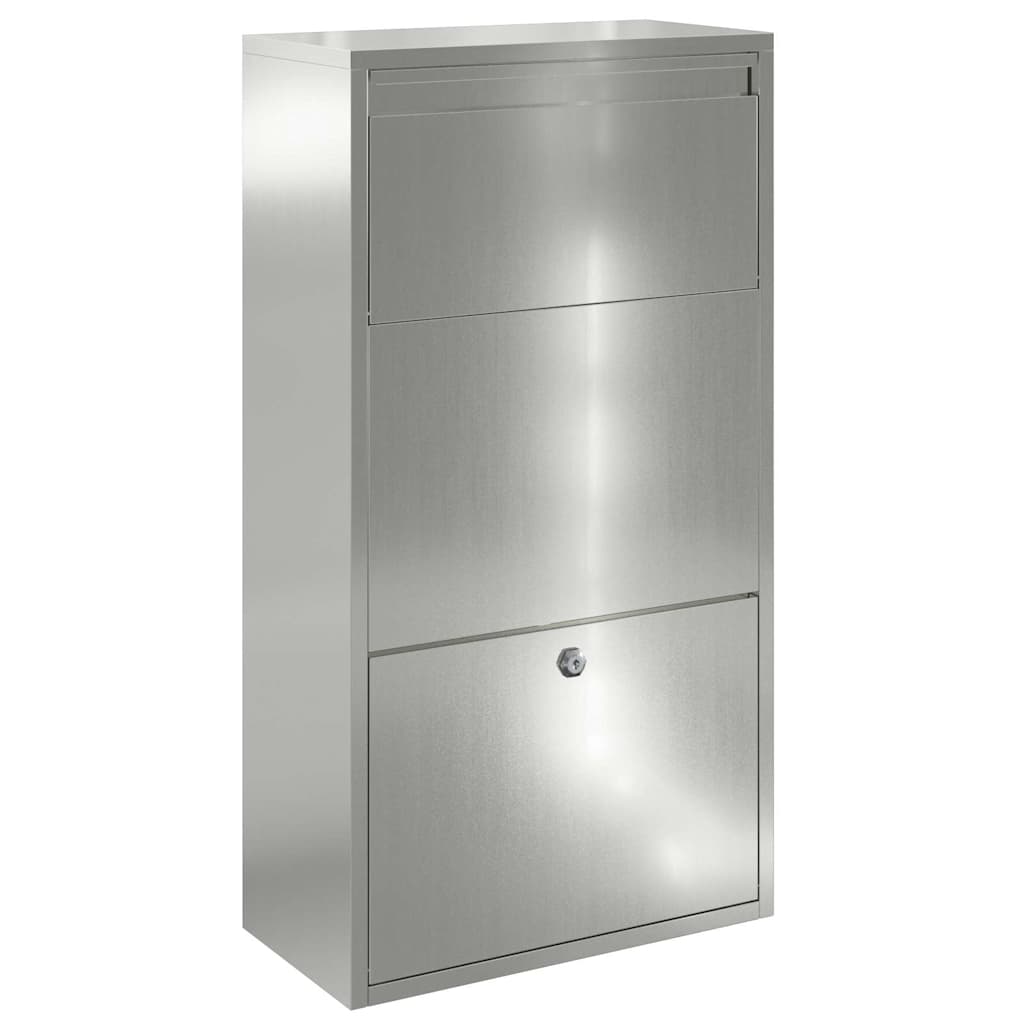 Pakiautomaat ladustamisega Hõbedane 44 x 22 x 82 cm Tsinkteras