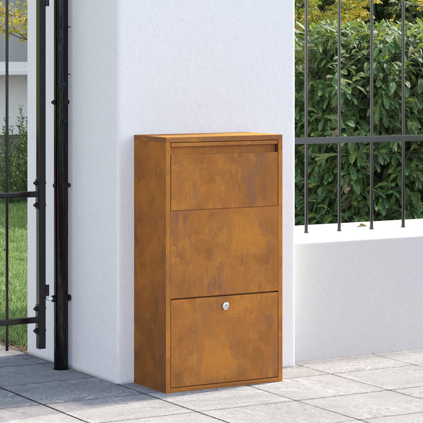 Pakiautomaat ladustamisega Rooste 44 x 22 x 82 cm terase tüüp