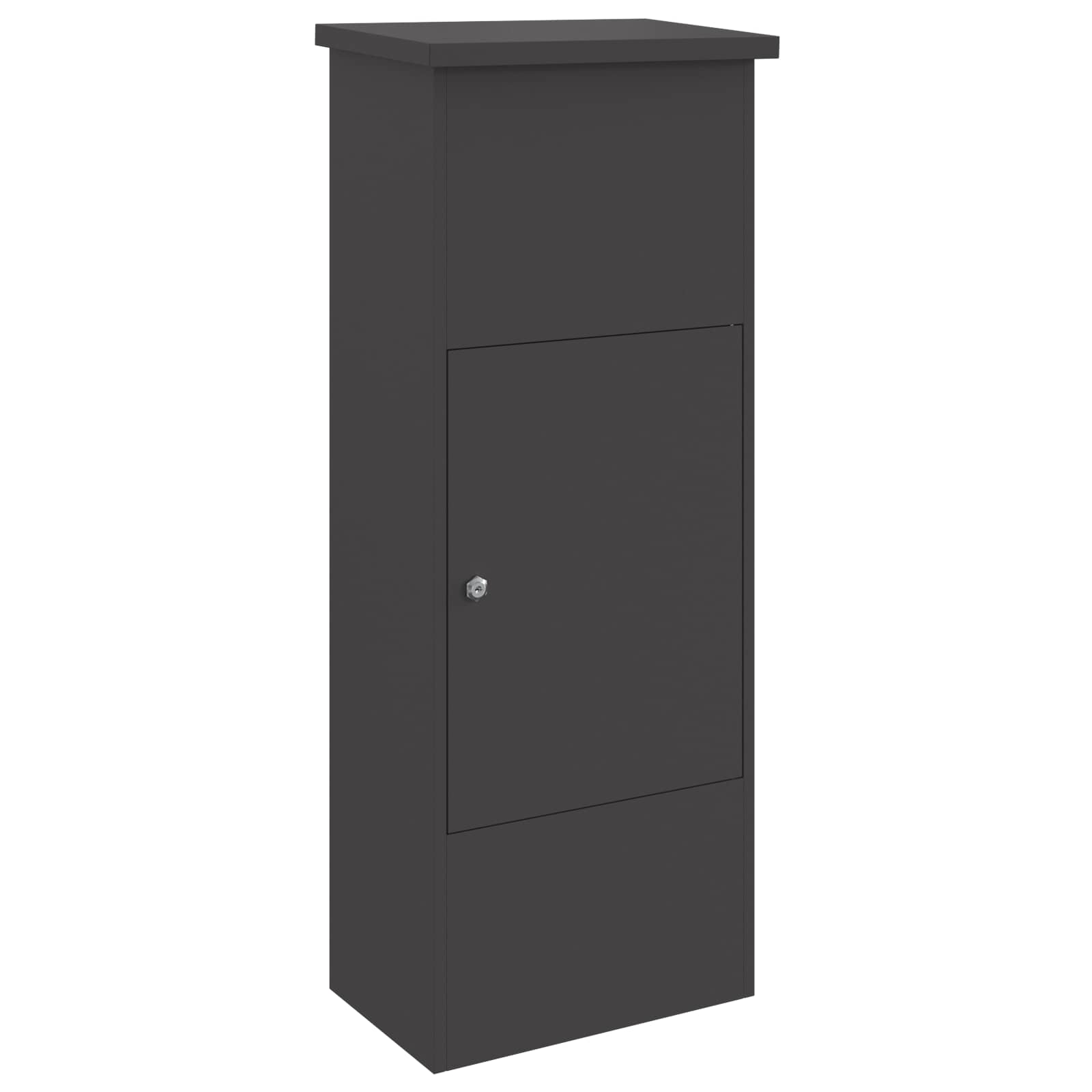 Pakiautomaat ladustamisega Must 44,5 x 29 x 110,5 cm Teras