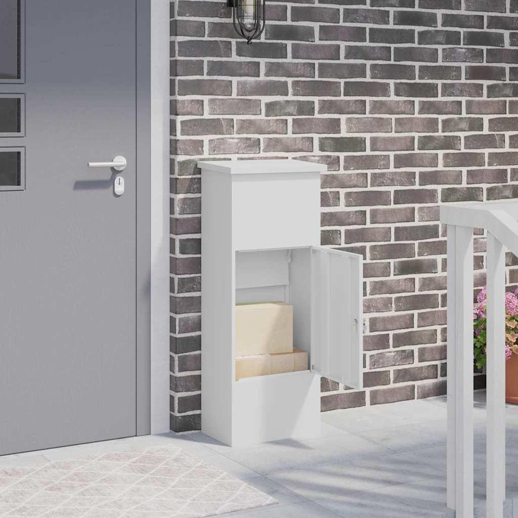 Pakiautomaat ladustamisega Valge 44,5 x 29 x 110,5 cm Teras