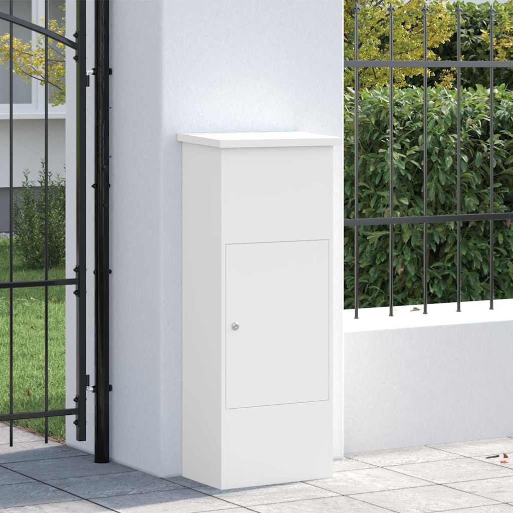Pakiautomaat ladustamisega Valge 44,5 x 29 x 110,5 cm Teras