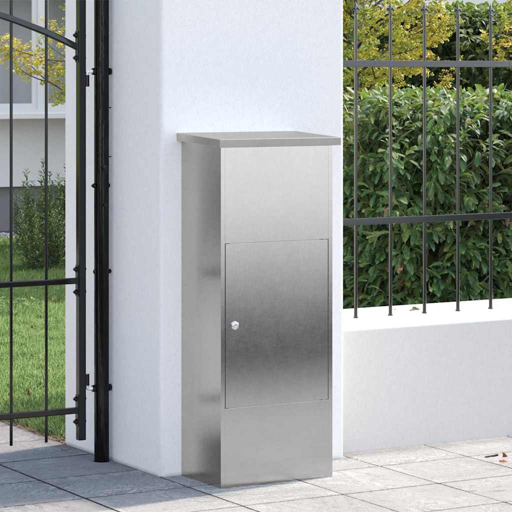 Pakiautomaat Hõbedane 44,5 x 29 x 110,5 cm Roostevaba teras