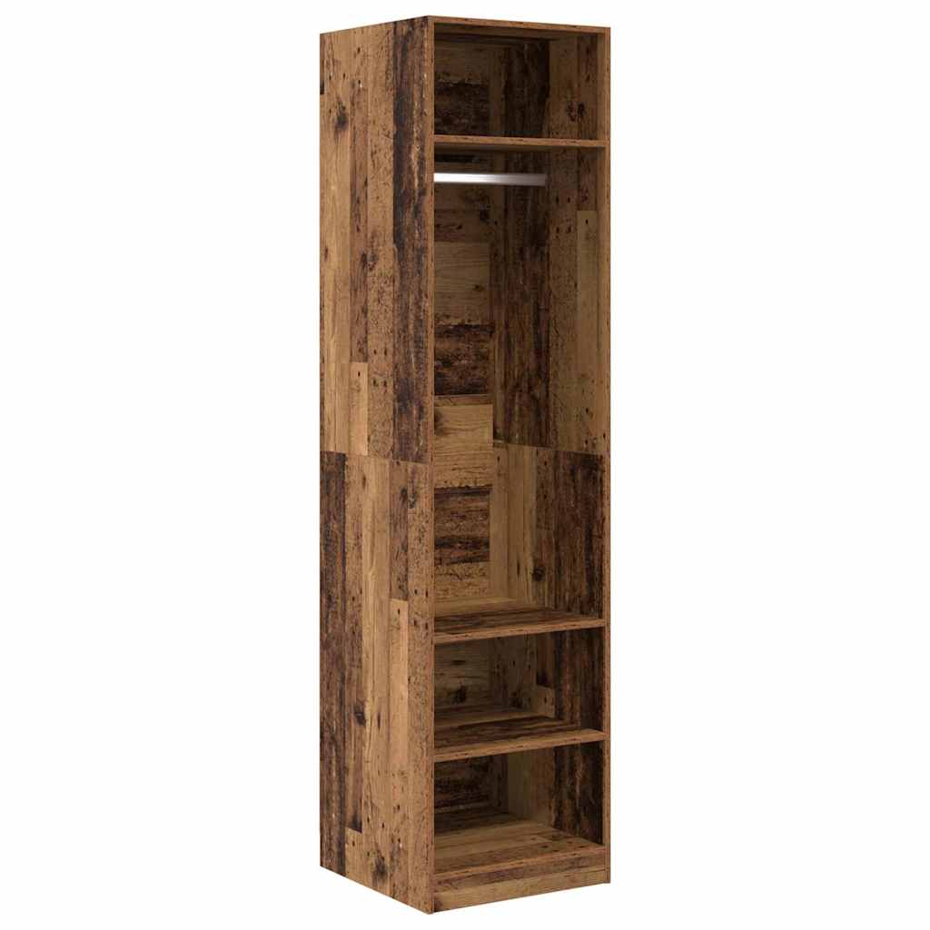 Garderoobikapp Vana puit 50 x 50 x 200 cm Tehispuit